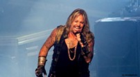 Vince Neil performing at Blossom in 2014. - DAVID KEMP
