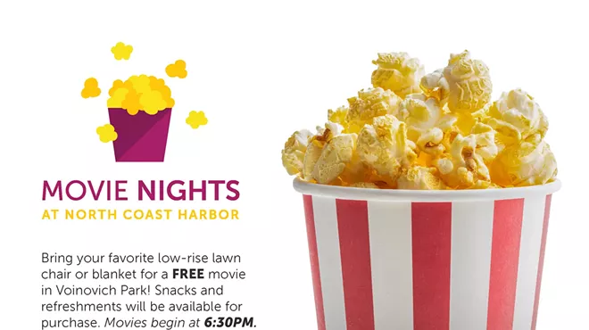 Image: Movie Night in North Coast Harbor