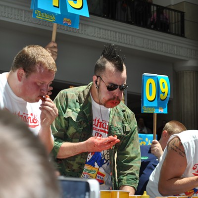 Nathan's Hot Dog Eating Contest Qualifier