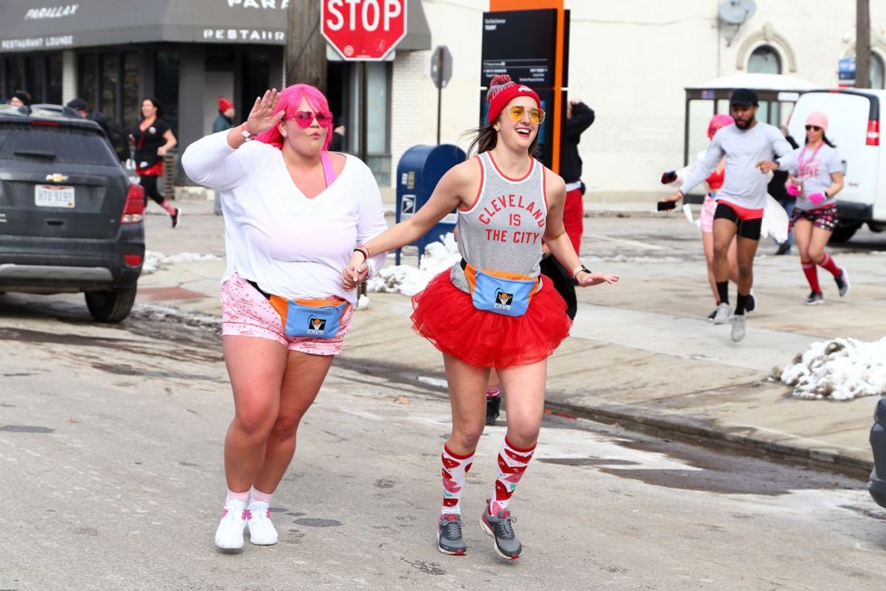 Nearly Naked Photos from the 2020 Cupid's Undie Run in Tremont