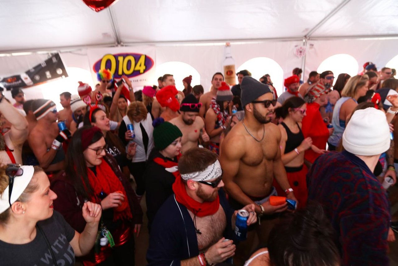 Nearly Naked Photos from the 2020 Cupid's Undie Run in Tremont