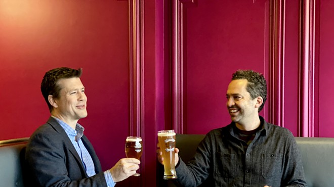 Mark Priemer (left) and Sam McNulty to transform Bar Cento and Bier Markt in 2022.