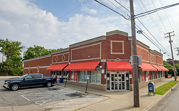 The now vacant CVS at 10022 Madison Avenue in 2023. A developer wants to build a Shell gas station there, a move that some residents feel is against the pedestrian aspirations of the block.