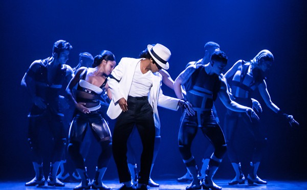 Roman Banks as 'MJ' and the cast of the MJ First National Tour.