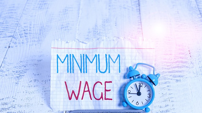 The federal minimum wage has been $7.25 since 2009.