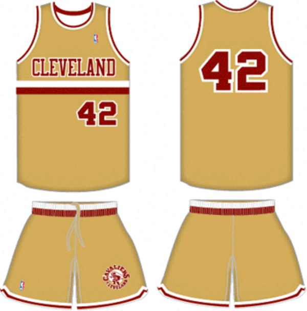 Cleveland Cavaliers Road Uniform