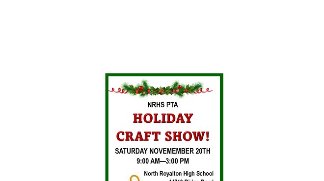 Image: North Royalton PTA Holiday Crafts Fair