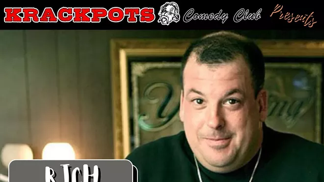 Image: NYC Comedian Rich Carucci at Krackpots Comedy Club, Massillon