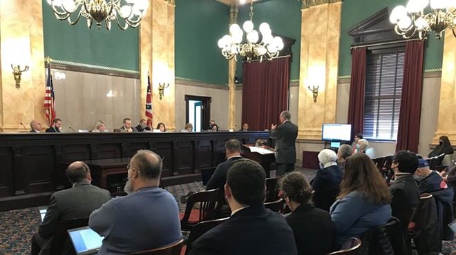 The Ohio Senate Local Government and Elections Committee hears from the public on two redistricting proposals, one from Senate Dems and the other from the Senate GOP on November 4