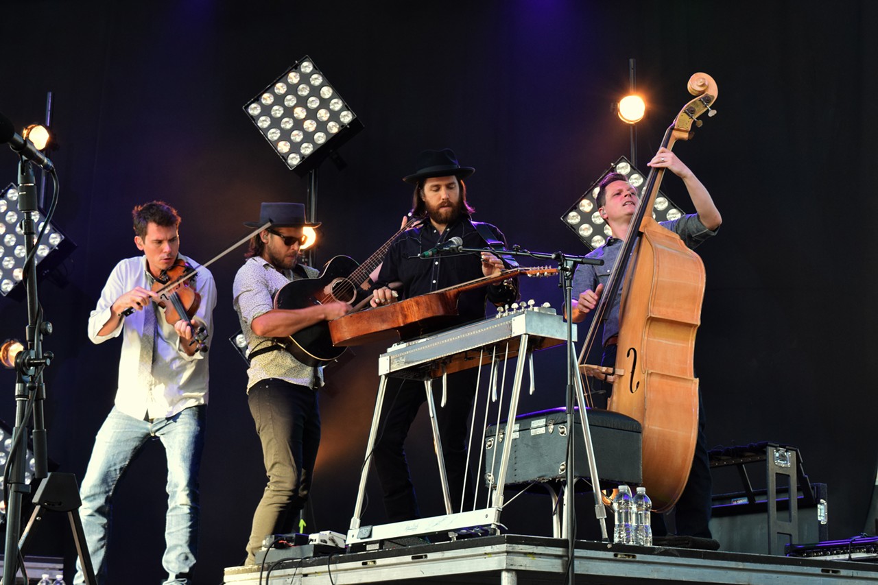 Old Crow Medicine Show and Brandi Carlile Performing at Jacobs Pavilion at Nautica