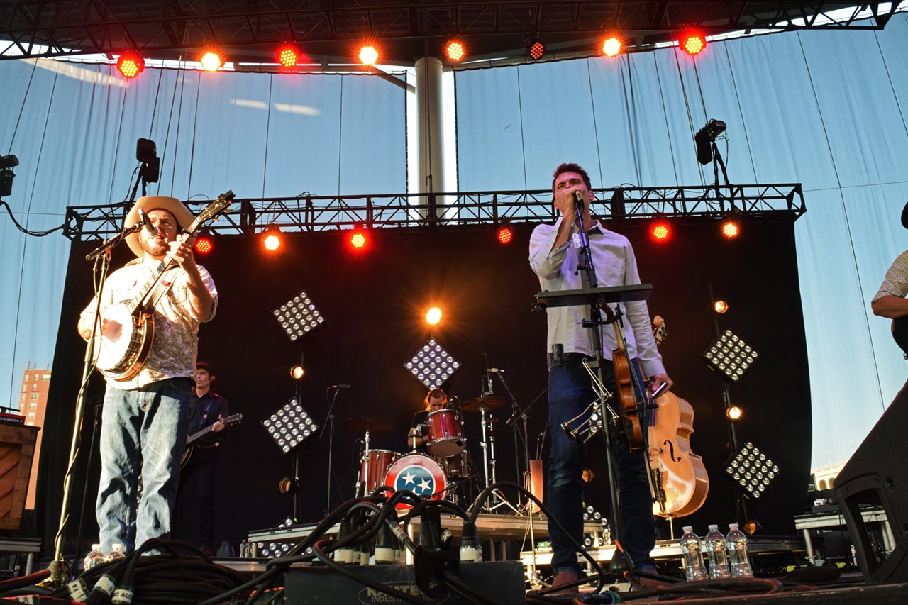 Old Crow Medicine Show and Brandi Carlile Performing at Jacobs Pavilion at Nautica