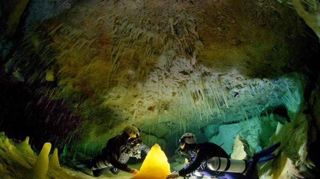 New Film Goes Underwater into Ancient Caves Across the World at the Great Lakes Science Center