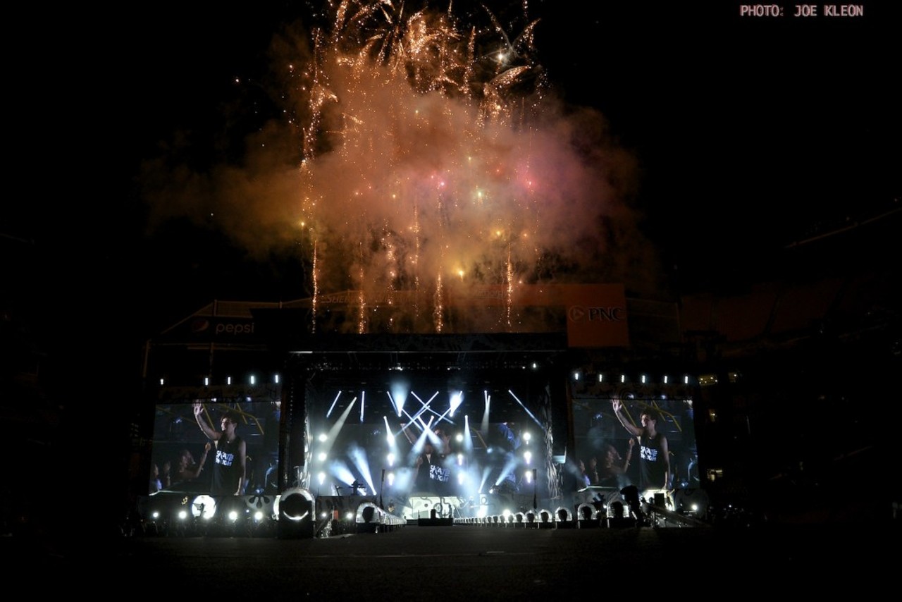 One Direction Performing at FirstEnergy Stadium