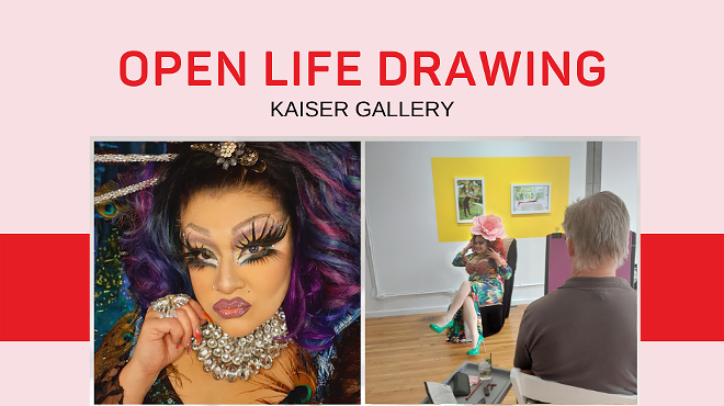 Image: Open Life Drawing with Sassy Sascha