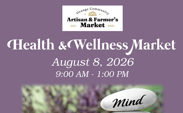 Image: Orange Community Artisan & Farmer's Market - Health & Wellness