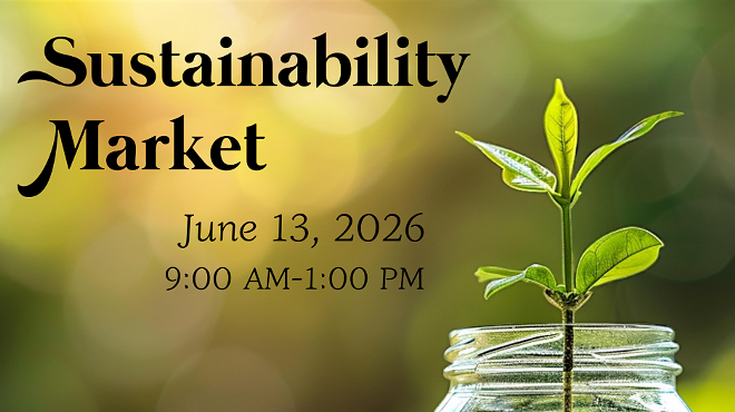 Image: Orange Community Artisan & Farmer's Market "Sustainability"