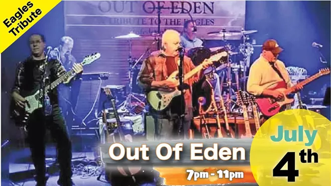 Image: Out Of Eden - Eagles Tribute Playing Live at Whiskey Island Still & Eatery!