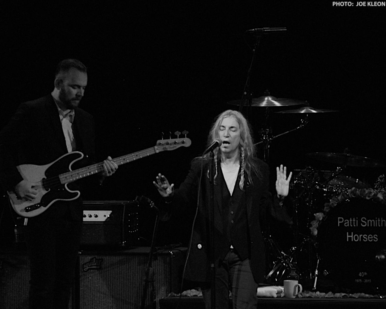 Patti Smith and Her Band Performing at the State Theatre