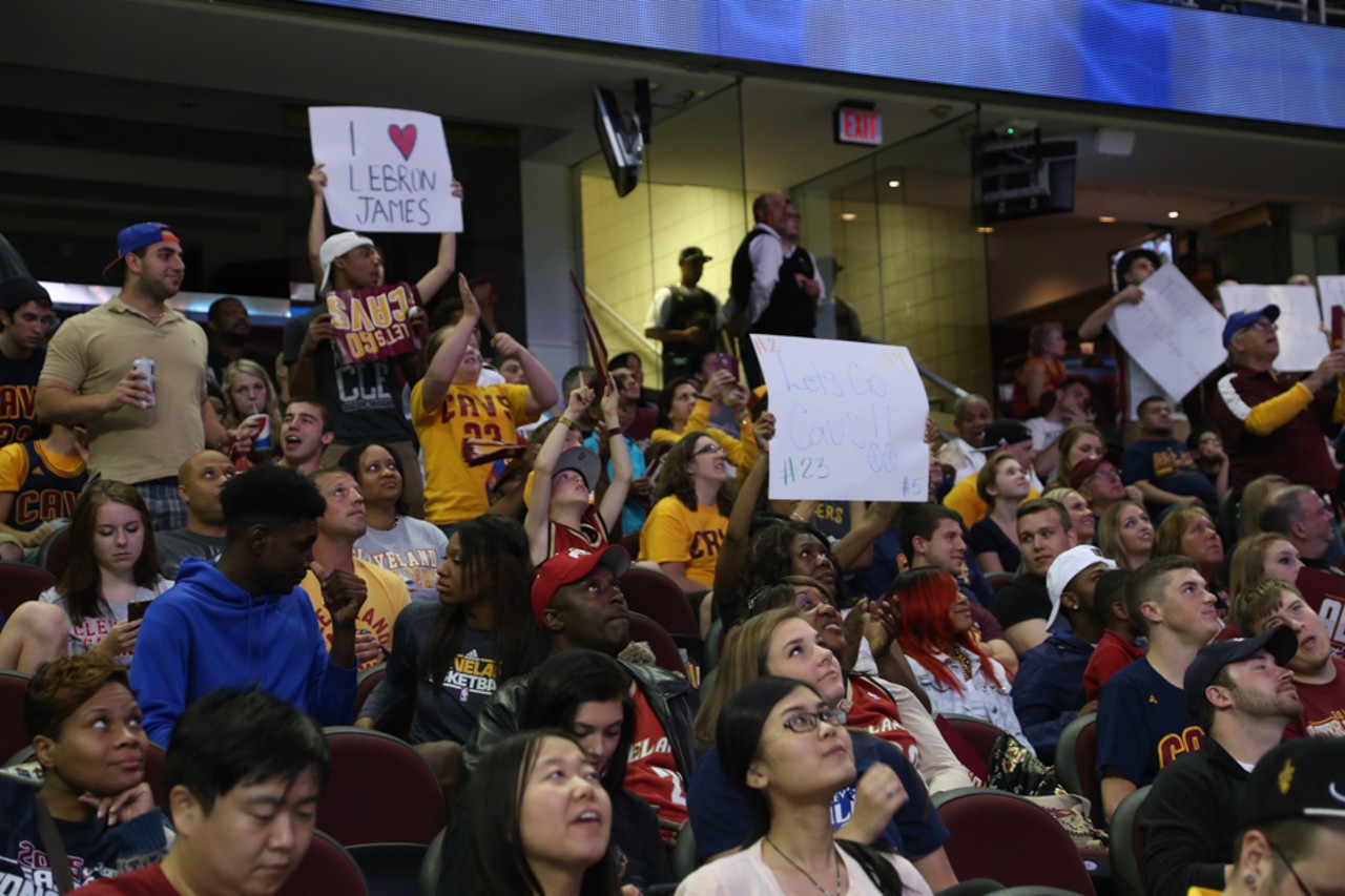 PHOTOS: Cavs vs. Golden State Watch Party at the Q