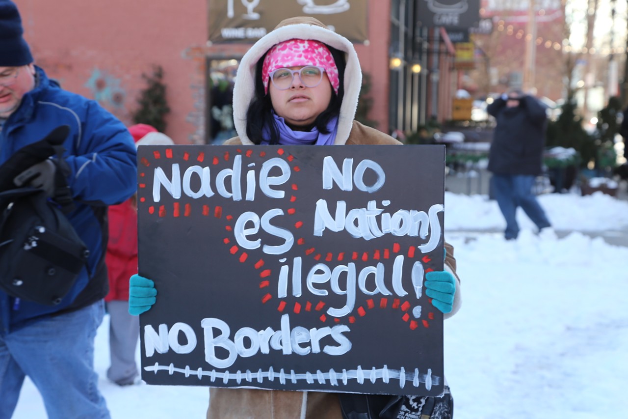 Photos: Cleveland Marches Against Donald Trump's Immigration Orders