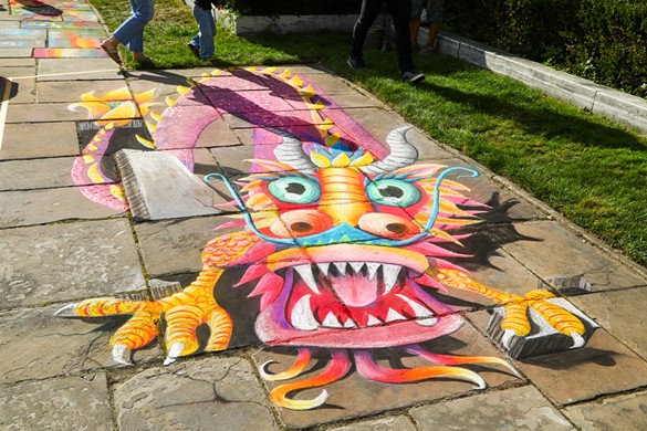 Chalk Festival at the Cleveland Museum of Art