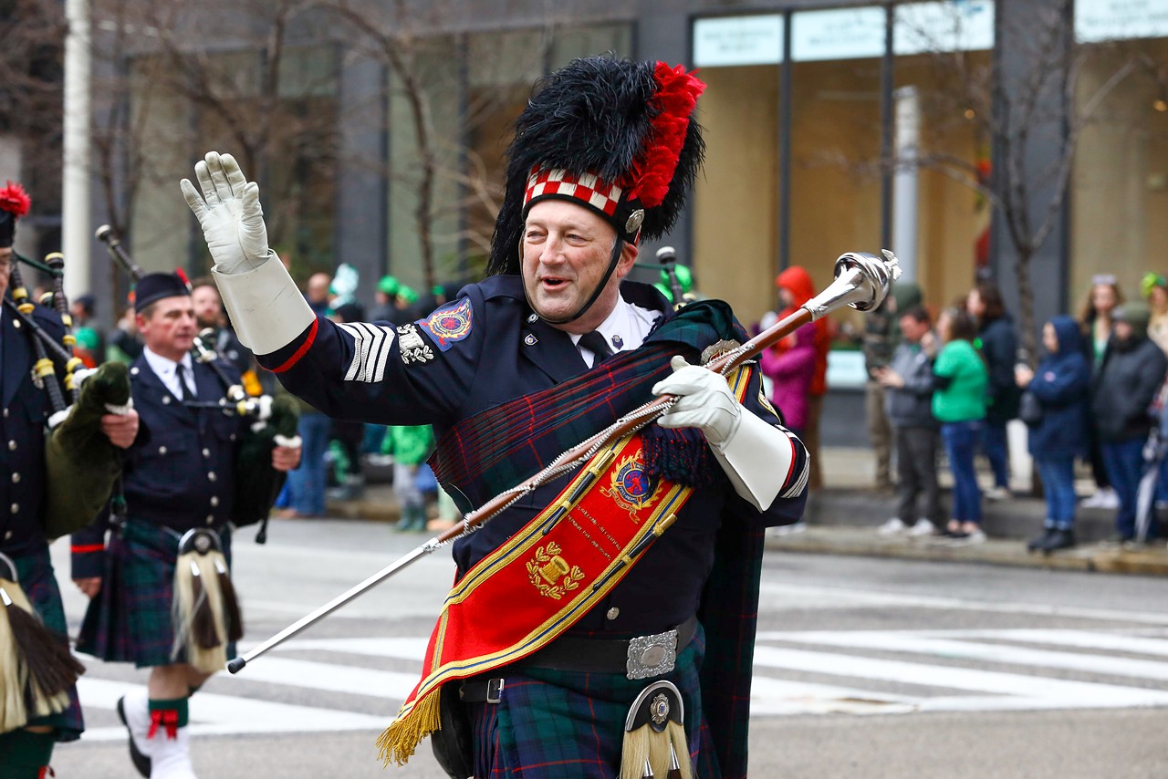 Photos: Despite Rain, the 2023 Cleveland St. Patrick's Day Parade Went Off Without a Hitch