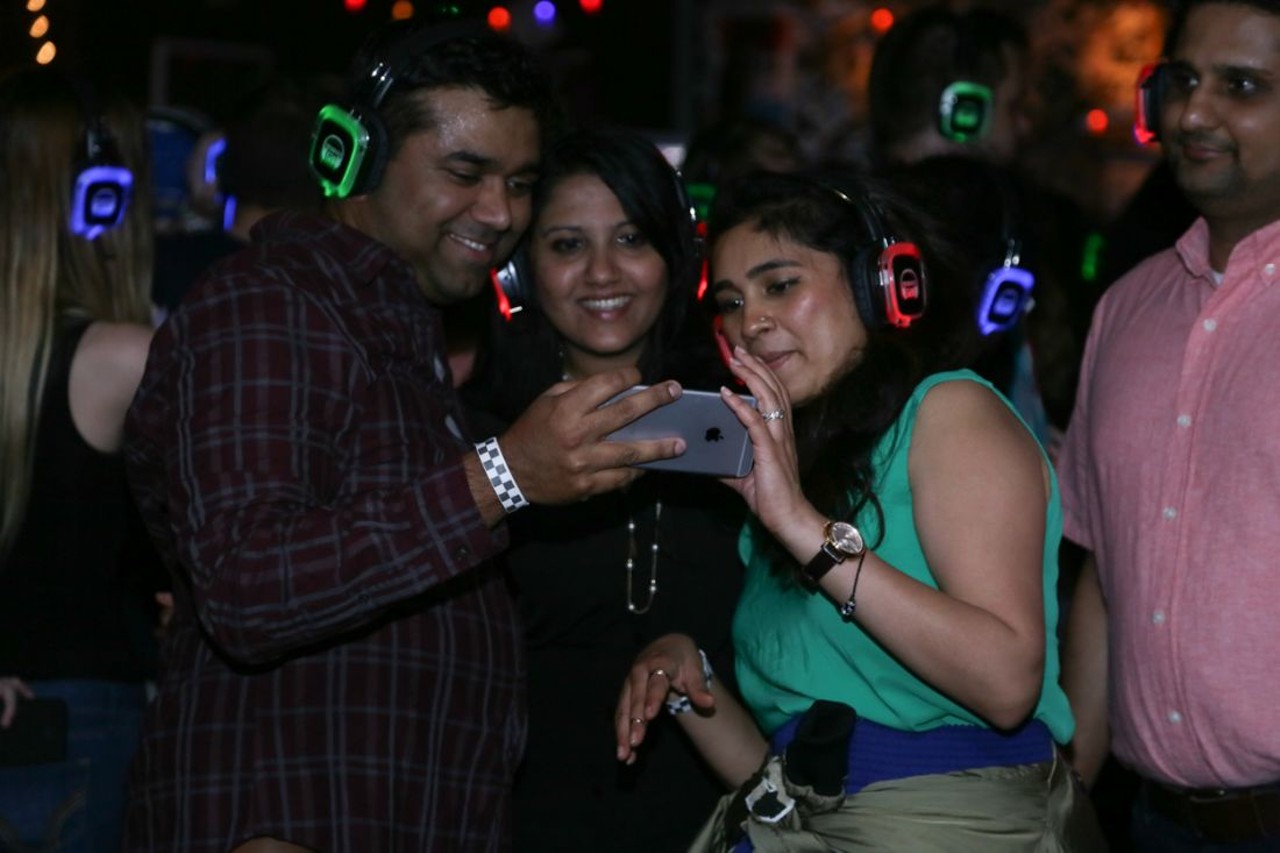 Photos From April's Silent Disco Party at the Grog Shop