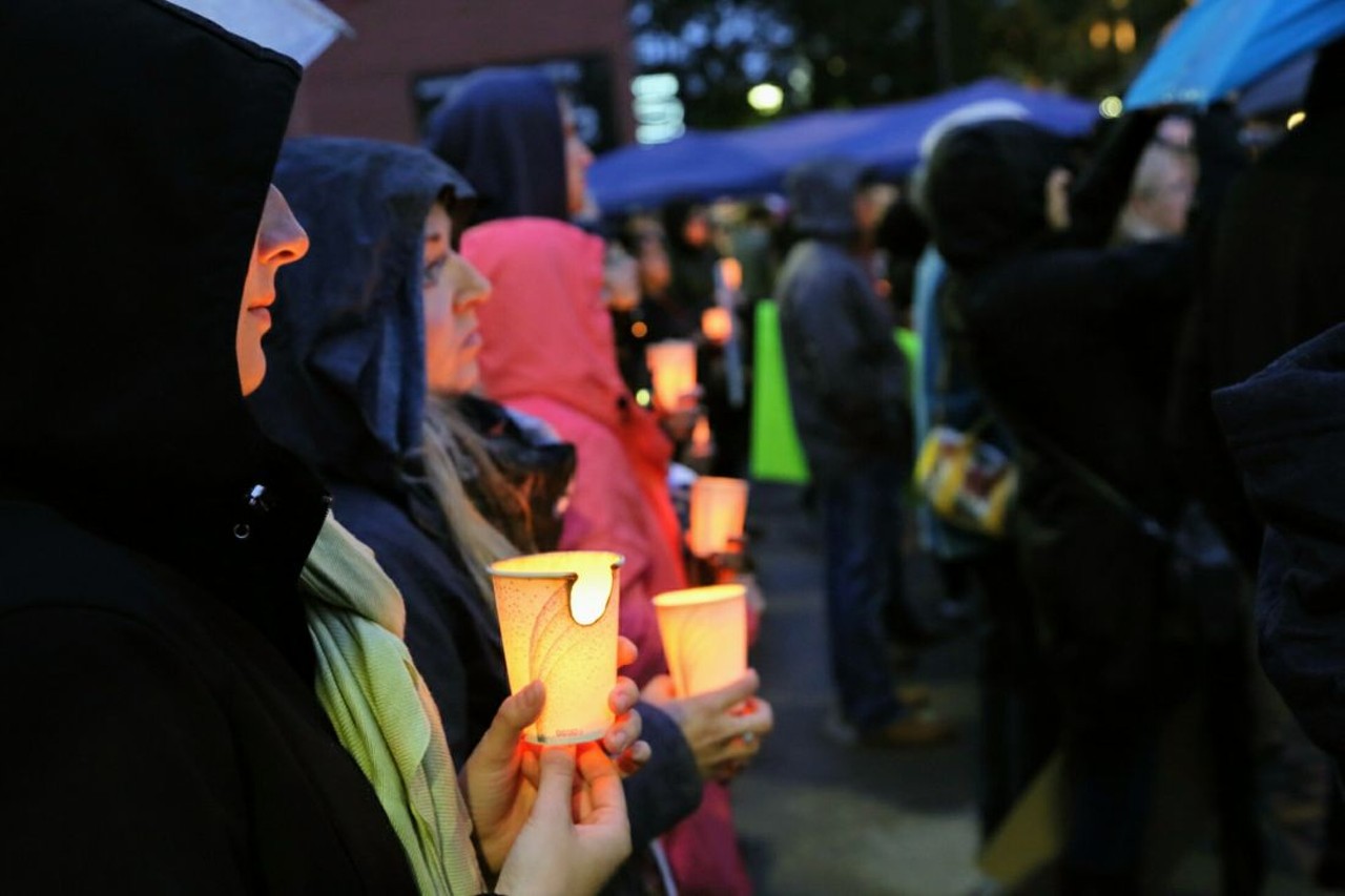 Photos From Cleveland's Immigration Candlelight Vigil