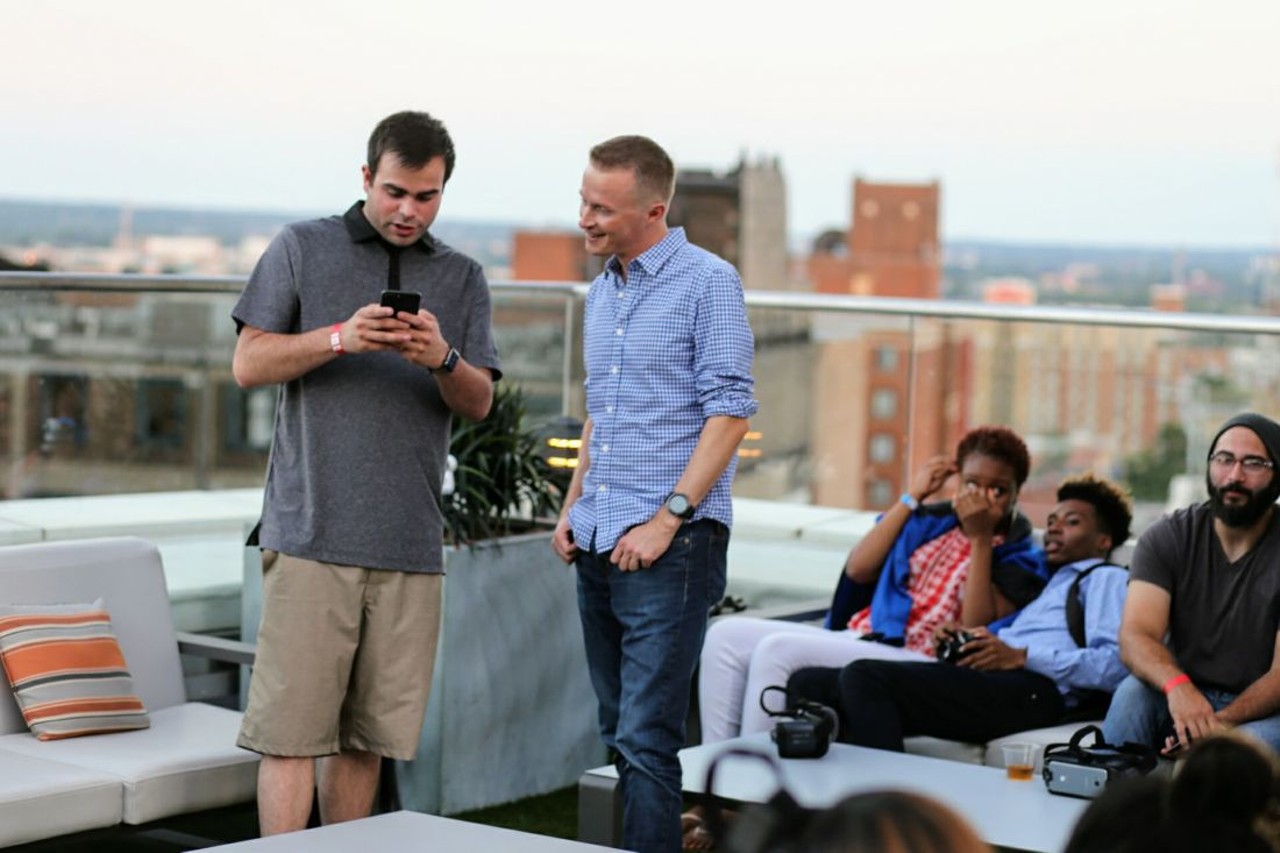 Photos From #ConnectCleveland at Azure Rooftop Lounge