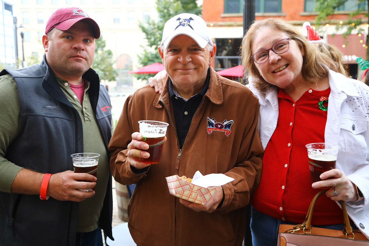 Photos From Great Lakes Brewing Company's Christmas Ale First Pour