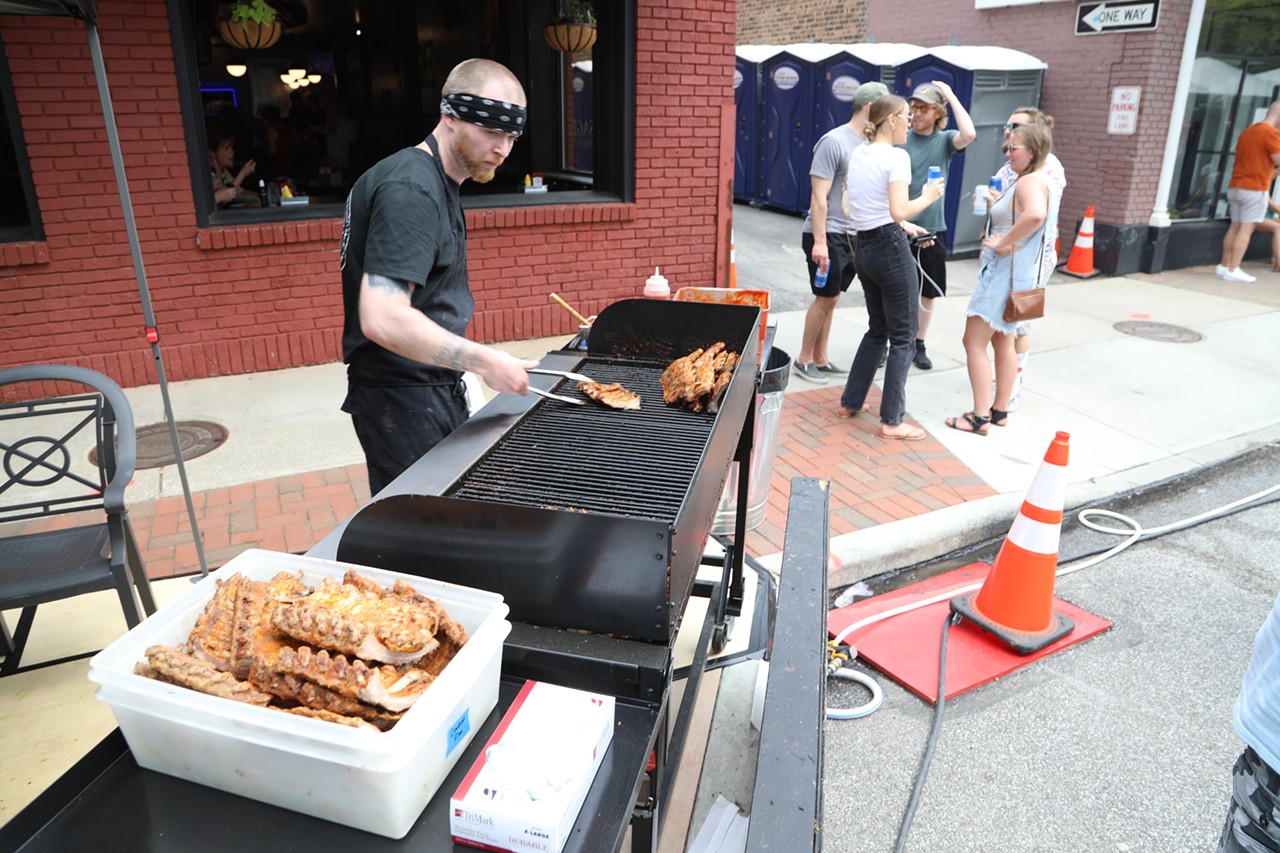 Photos From the 2022 Downtown Willoughby Rib Burn Off