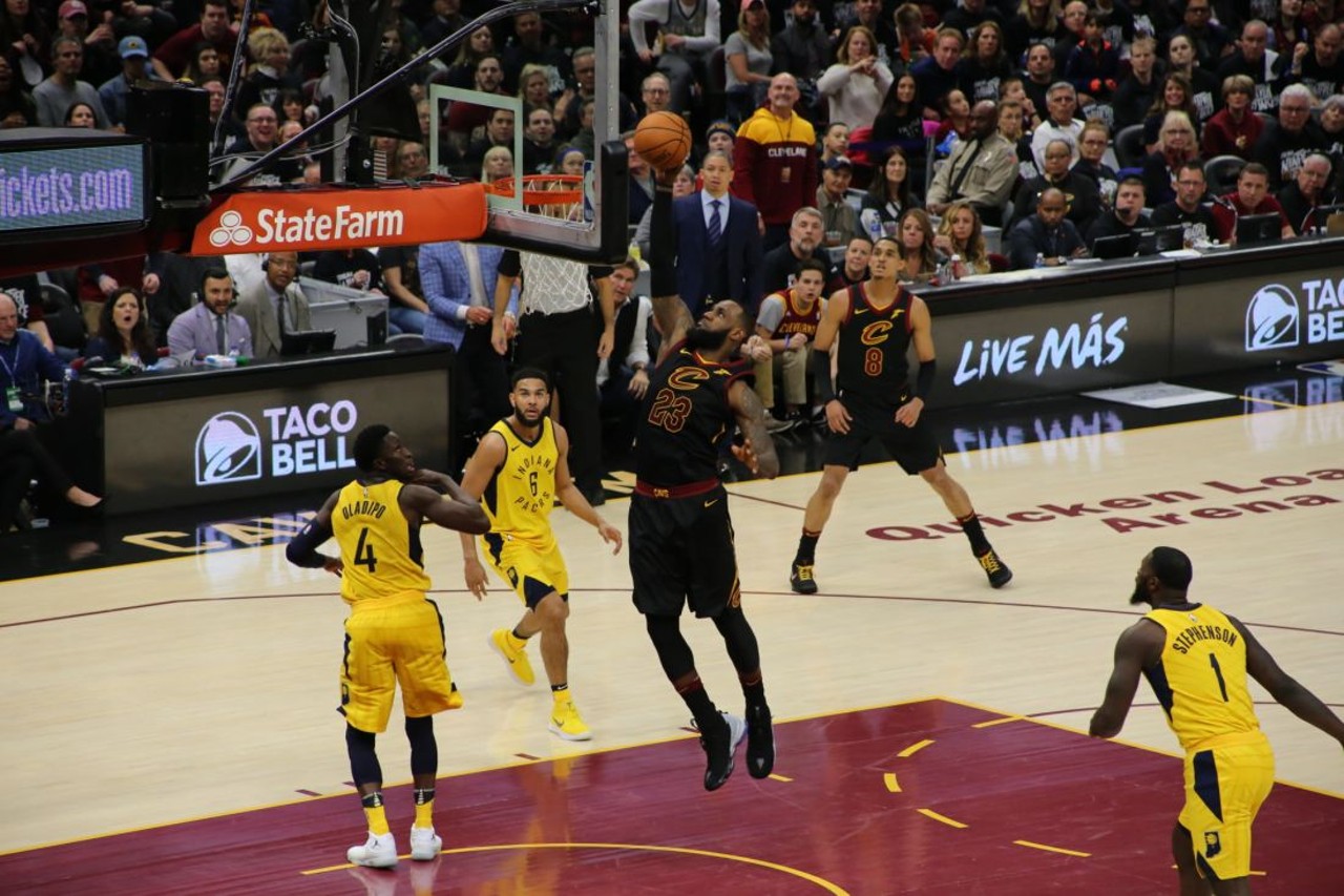 Photos from the Cavaliers Brutal 2018 Playoff Opener