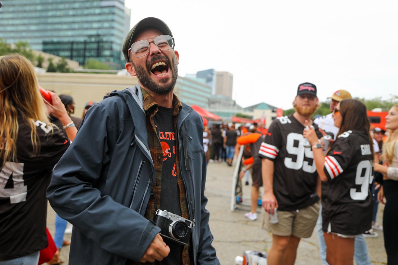 Photos From the Muni Lot Before the Browns Won Their 2023 Home