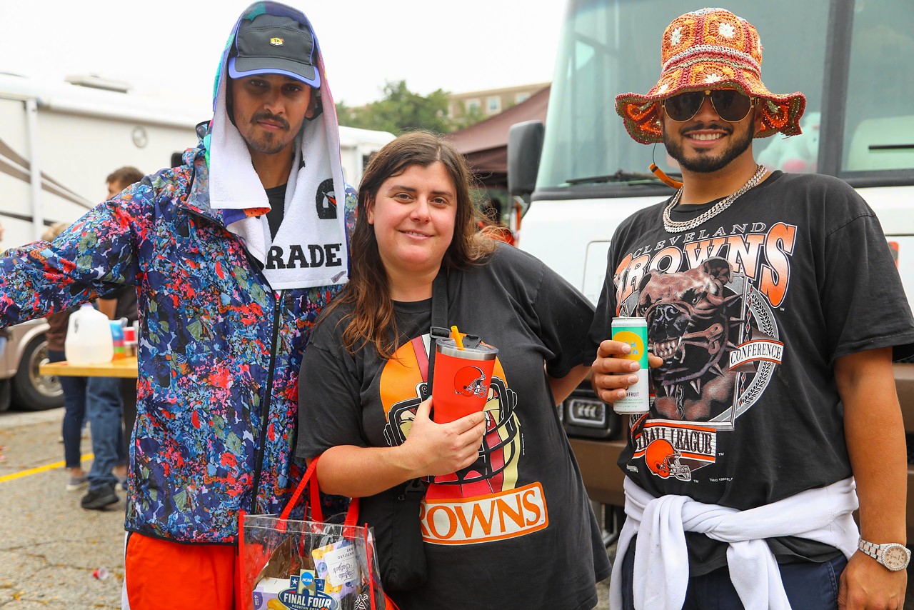 Photos From the Muni Lot Before the Browns Won Their 2023 Home