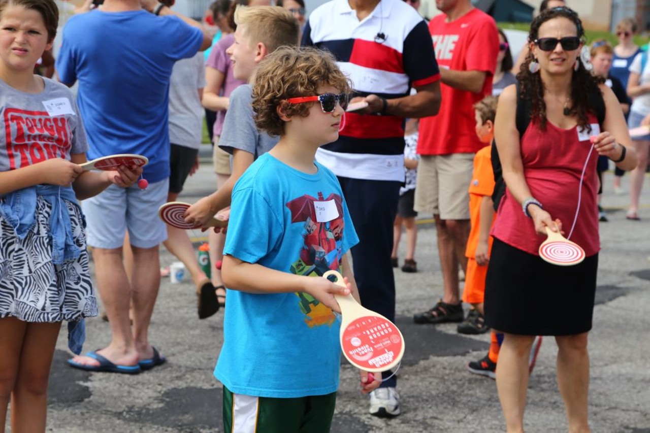 Photos From the Paddle Ball World Record Attempt in Detroit-Shoreway