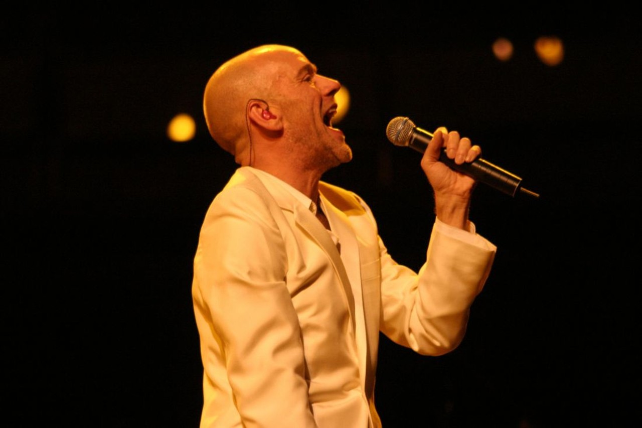 R.E.M.'s Michael Stipe at the Q in 2004