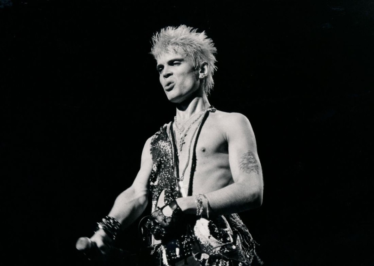Billy Idol at Blossom in 1984