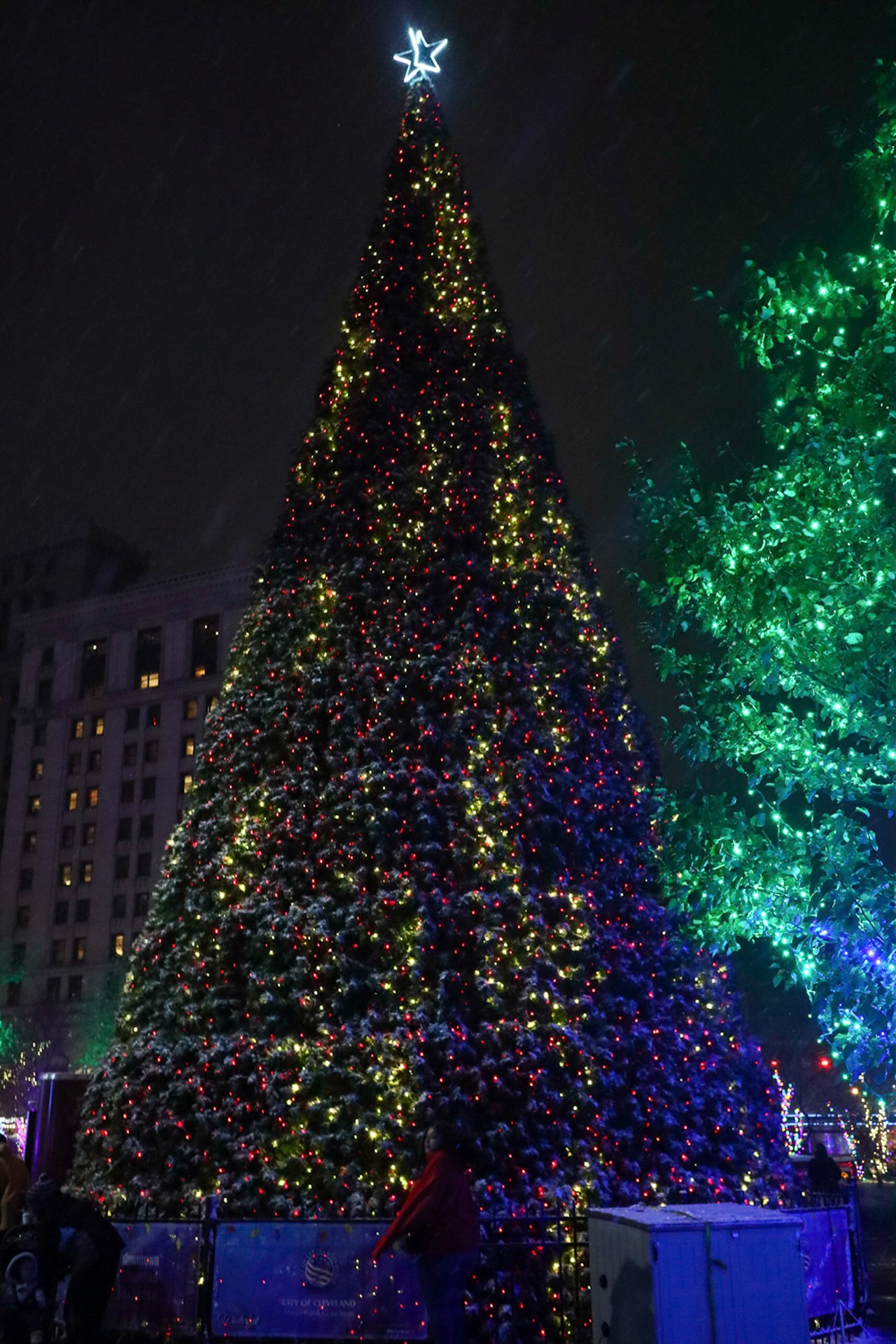 Photos From the Winterfest Tree Lighting on Public Square