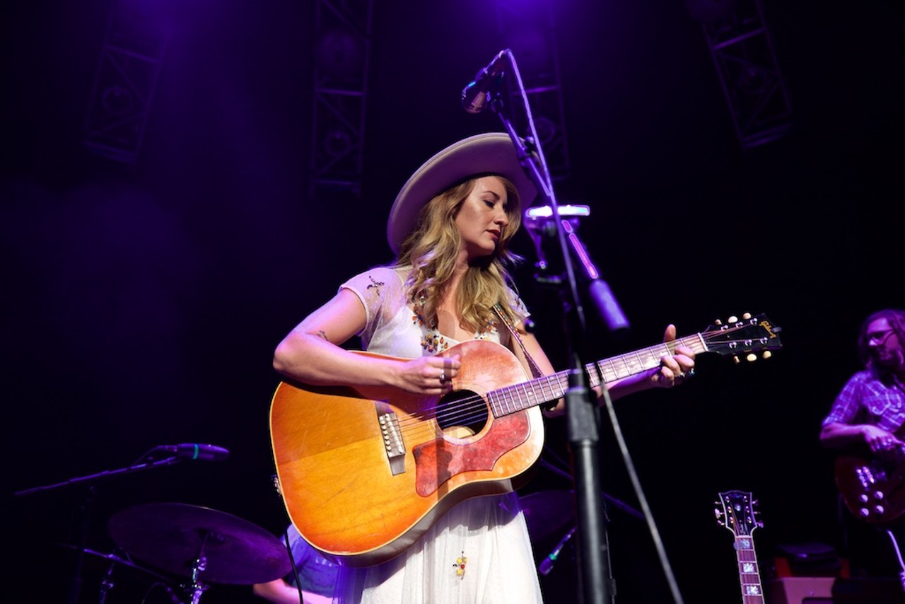 Photos of  Chris Stapleton, Margo Price and Brent Cobb Performing at Blossom