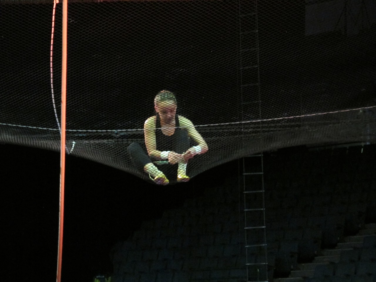 Photos of Cirque du Soleil Rehearsals at Wolstein Center