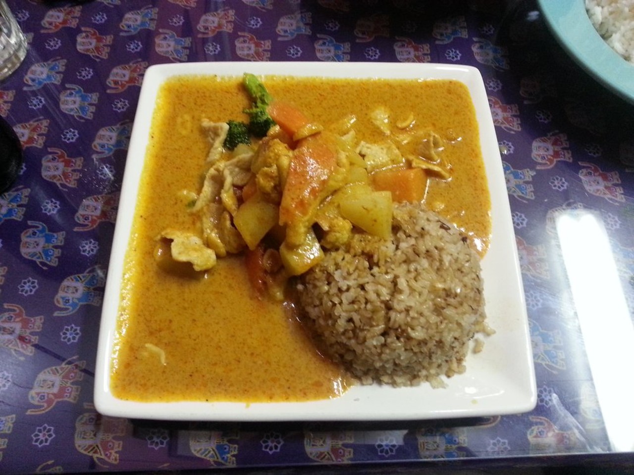 Massaman Curry with Brown Rice