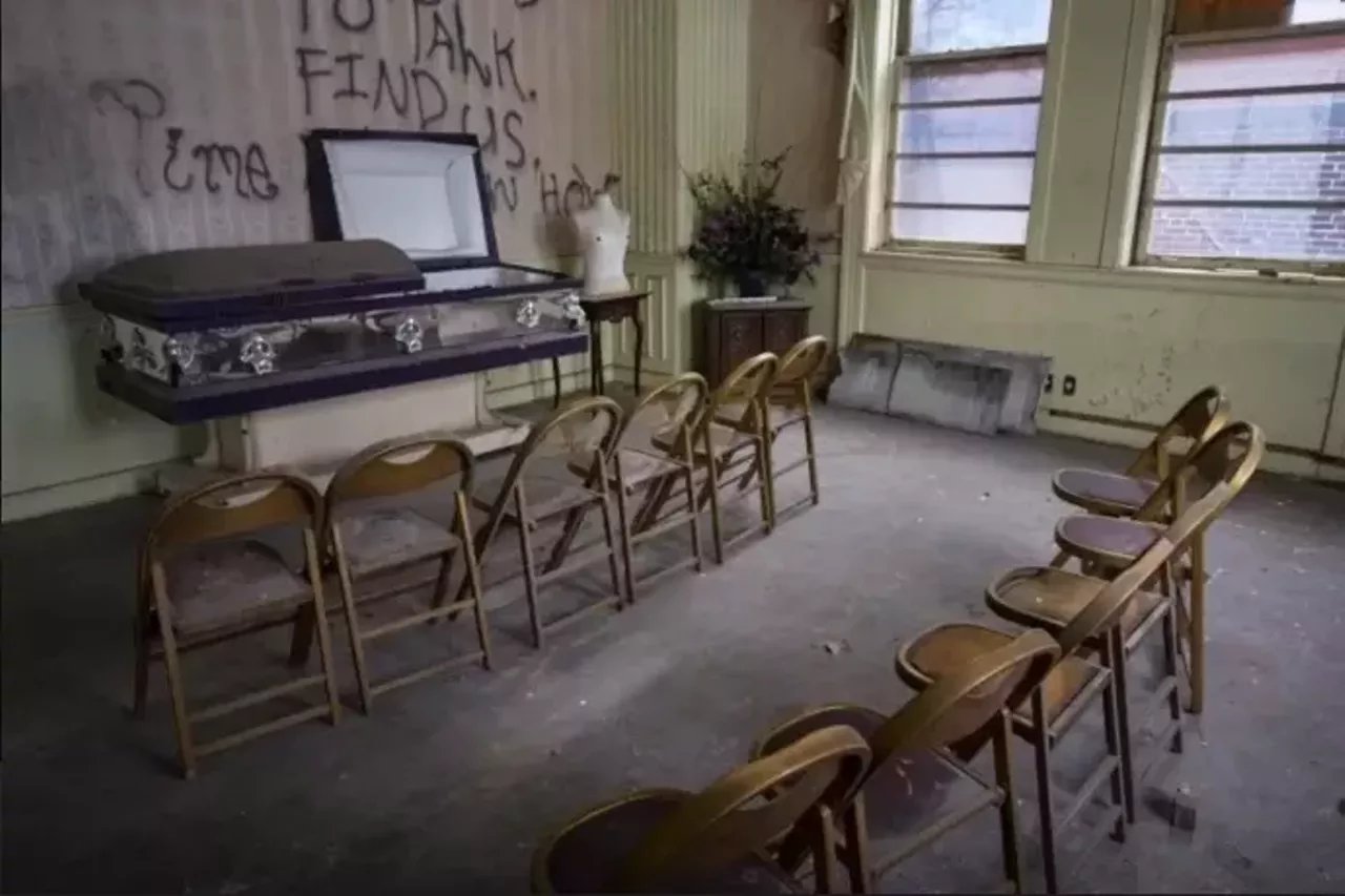Photos: The House of Wills Haunted Funeral Home Listing on Airbnb