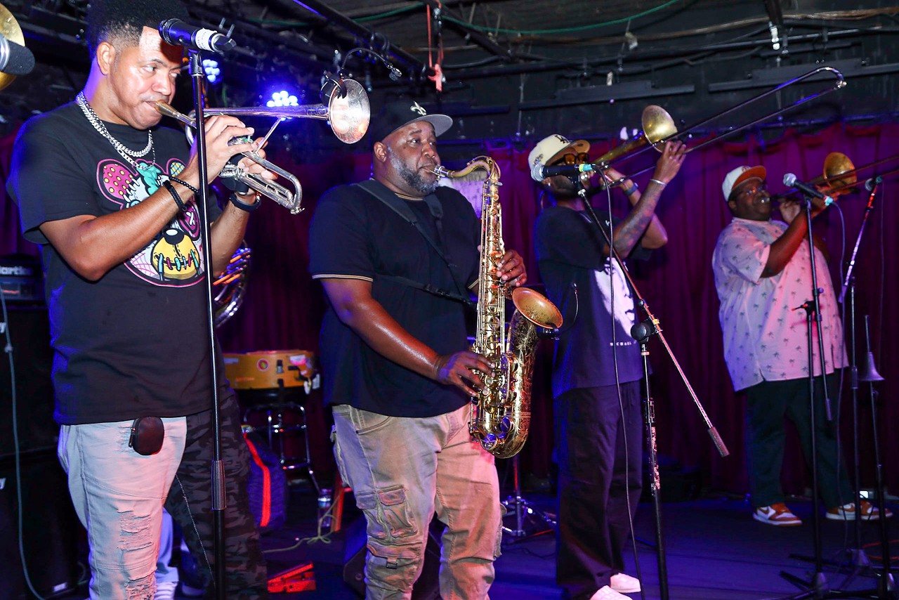 Photos: The Soul Rebels Brought the New Orleans Brass Band Vibe to Grog Shop