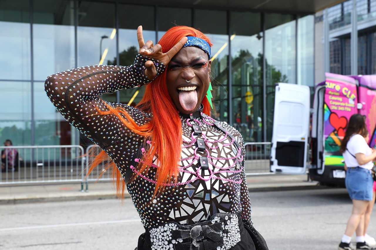 Photos Thousands of People Filled Downtown Cleveland for Pride in the