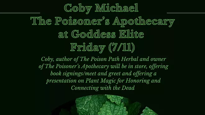 Image: Plant Magic for Honoring and Connecting with the Dead with Coby Michael, Author of The Poisoner's Apothecary