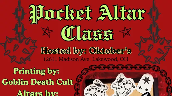 Image: Pocket Altar Class - Collab with Goblin Death Cult & Dirty Pillows at Oktober&rsquo;s (Pop Up Afterward)