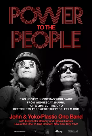 Image: Power To The People: John & Yoko Live in NYC