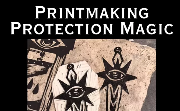 Image: Printmaking Protection Magic with Goblin Death Cult at Oktober&rsquo;s