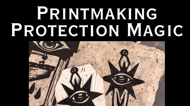 Image: Printmaking Protection Magic with Goblin Death Cult at Oktober&rsquo;s
