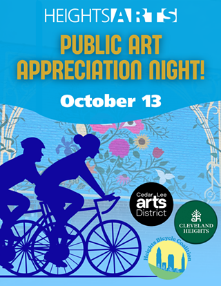 Join us for our Public Art Appreciation night on October 13!